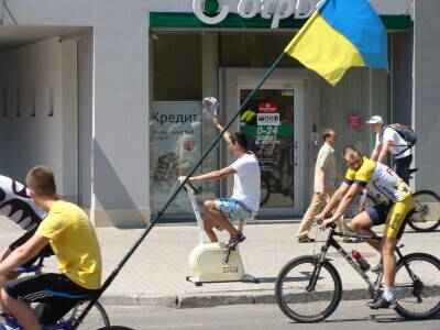 Прозелит пропагандист, 19.05.13. велодень 2013, Харьков, пр. Ленина .jpg